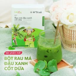 Thumbnail Bột rau má đậu xanh cốt dừa Dalahouse 200gram giúp giải nhiệt mát gan đạt chuẩn hữu cơ 3