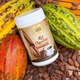 Thumbnail Bột socola Hot Chocolate CacaoMi thức uống sô cô la nóng thơm đậm cacao hộp thượng hạng 357g 4