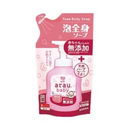 Thumbnail Bọt tắm gội thảo mộc Arau Baby - túi 400ml 4