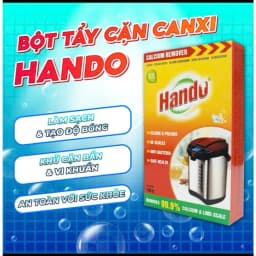 Thumbnail Bột tẩy cặn vôi ấm nước, bình nước Hando 1