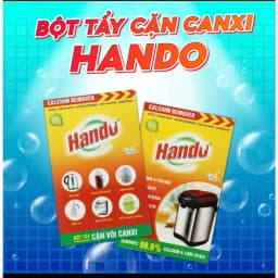 Thumbnail Bột tẩy cặn vôi ấm nước, bình nước Hando 2