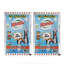 Thumbnail Bột thông cống Hando 100g cực mạnh an toàn đường ống 3