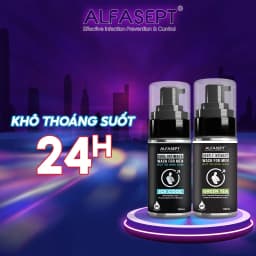 Thumbnail Bọt Vệ Sinh Nam ALFASEPT Intimate Wash Hương Nước Hoa Green Tea Tươi Mát Giúp Ngăn Ngừa Vi Khuẩn, Dưỡng Ẩm 100ml 2