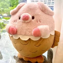 Thumbnail Búp Bê Lợn Cá Hồng Gối Bông Hình Con Heo Cá Chép, Búp Bê Nhồi Bông Dễ Thương, Đồ Chơi Bông Mềm Mại, Quà Tặng Sinh Nhật 4