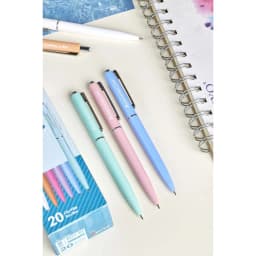 Thumbnail Bút bi Bitex mực ULV màu xanh B04 tip ngòi 0.5mm ( thân màu ngẫu nhiên) 2