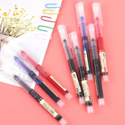 Thumbnail Bút bi nước khô nhanh Deli 0,5mm luyện viết chữ trung 2