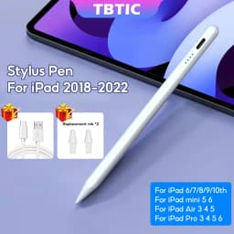 Thumbnail Bút cảm ứng TBTIC thích hợp cho iPad Air 5 10 Pro 12.9 11 4 3 9 8 7 6 Mini 6 5 Gen 2022 2021 2020 2019 2018 1