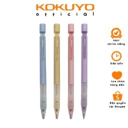 Thumbnail Bút Chì Bấm 2B Ngòi 0.5mm Trang Bị Đệm Tay Lò Xo Chống Gãy Ngòi Chất Lượng Nhật Bản KUSUMI 1