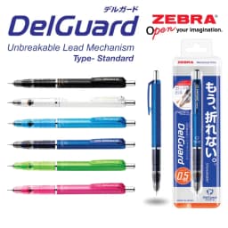 Thumbnail Bút Chì bấm Không Gãy Ruột Zebra Delguard 0.5mm - Zebra Pen  [Chính hãng] 2