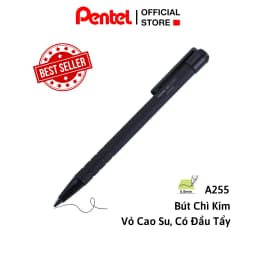 Thumbnail Bút Chì Bấm Pentel A255 0.5mm Học Sinh - Thiết Kế Đơn Giản Bảo Vệ Đầu Ngòi 2