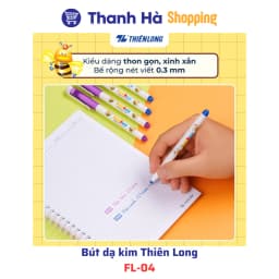 Thumbnail Bút dạ kim Thiên Long Bebe FL-04 màu tím 3