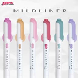 Thumbnail Bút Dạ Quang Highlight Zebra Mildliner WKT7 35 Màu - Đầu Bút Dạ Quang 1.0mm - 1.4mm - [Chính Hãng] 1 Cây 2