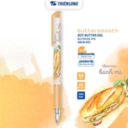 Thumbnail Bút gel B - Buttersmooth Gel Thiên Long - Premium Tip viết êm, trơn - Mực Xanh 2