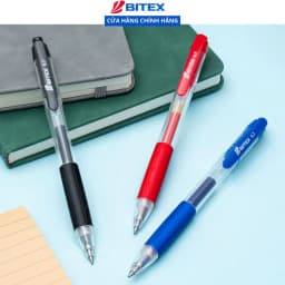 Thumbnail Bút gel Bitex mực xanh, đỏ, đen G03 ngòi mực 0.7mm 2