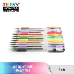 Thumbnail Bút gel có nắp Marvy Uchida 700G ngòi 0.7mm 2