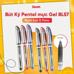 Thumbnail Bút Gel Mực Xanh BL57 – Bút Ký Tên Cao Cấp, Nét Mượt, Mực Nước Nhanh Khô, Viết Êm Tay 1