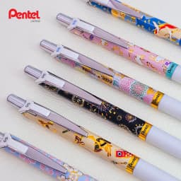 Thumbnail Bút Gel Ngòi 0.5mm Pentel Energel Yuzen BLN75YU Nhanh Khô 6 Mẫu Hoạ Tiết Độc Đáo 2