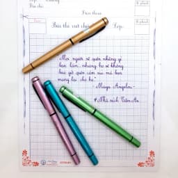 Thumbnail Bút mài thầy ánh SH081 dòng bút calligraphy ngòi S không gỉ, nét chữ thanh mảnh - Nhà Sách Tâm An 4