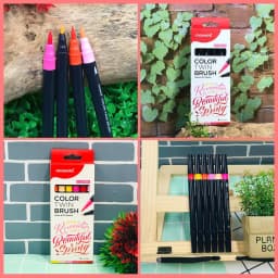 Thumbnail Bút Màu 2 đầu Monami Color Twin Brush Hộp 6 Màu (Thái Lan) ( 3 hộp lẻ tùy chọn) 2