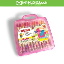 Thumbnail Bút Sáp Dầu Duka 12 Màu/ 24 Màu/ 18 Màu/ 36 Màu Hộp Nhựa/Hộp Giấy 1