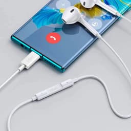 Thumbnail Cà Phê Cho Điện Thoại 15 16 Tai Nghe Lxxning Loại C 3.5 Mm Siêu Bass Stereo 360° Âm thanh vòm 3