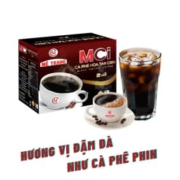 Thumbnail Cà phê đen, cà phê đen hòa tan 2in1 - Mê Trang, hộp 15 gói và túi 500g 3