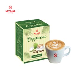 Thumbnail Cà phê hòa tan Capuccino Dừa Mê Trang - Hộp 12 gói 4