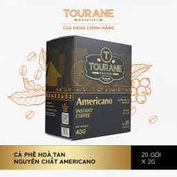 Thumbnail Cà Phê Hòa Tan Nguyên Chất Americano (Hộp 20 gói x 2G) 2
