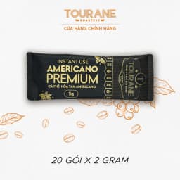 Thumbnail Cà Phê Hòa Tan Nguyên Chất Americano (Hộp 20 gói x 2G) 4
