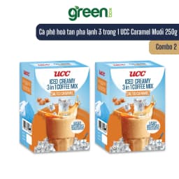 Thumbnail Cà phê hoà tan pha lạnh 3 trong 1 UCC Caramel Muối 250g 2