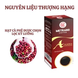 Thumbnail Cà phê Mê Trang Arabica (A), cafe rang xay pha phin nguyên chất - Mê Trang Hộp 250g hút chân không 3