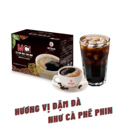 Thumbnail Cà phê Mê Trang hòa tan đen 1in1 (Mci1in1) - Hộp 15 gói 3