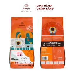 Thumbnail Cà Phê Nguyên Chất Love Coffee 500g thơm dịu, vị đậm, hậu cân bằng, Phương Vy Coffee 2