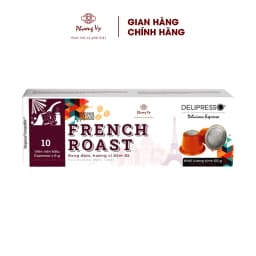 Thumbnail Cà Phê Viên Nén NHỎ Delipresso Capsules phù hợp máy Nespresso hộp 10 viên x 6g tiện lợi, Phương Vy Coffee 1