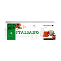 Thumbnail Cà Phê Viên Nén NHỎ Delipresso Capsules phù hợp máy Nespresso hộp 10 viên x 6g tiện lợi, Phương Vy Coffee 3
