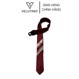 Thumbnail Cà vạt nam Velutino họa tiết nam tính trẻ trung bản nhỏ 1