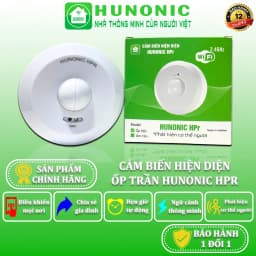 Thumbnail Cảm Biến Hiện Diện Thông Minh Hunonic, Cảm Biến Bật Tắt Đèn Nhà Vệ Sinh, Đèn Hành Lang - HNSSHPR 1