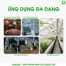 Thumbnail Cảm Biến Nhiệt Ẩm Hunonic, Cảm Biến Nhiệt Độ Phòng - HNSST 4