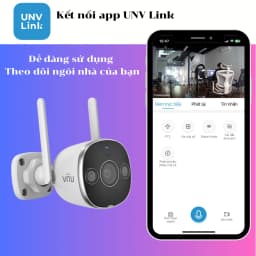 Thumbnail Camera IP Wifi ngoài trời UNV IPC-B2D-M3F4D đàm thoại 2 chiều xoay 360 chống nước bảo hành 24 tháng 4