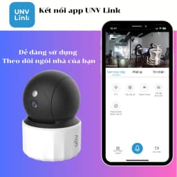 Thumbnail Camera Wifi trong nhà UNV IPCS3EM3 đàm thoại 2 chiều xoay 360 cảnh báo chuyển động bảo hành 24 tháng 2