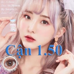 Thumbnail {Cận -1.50} -Lens, Kính áp tròng Cận màu Thời trang(Giá 1 Cặp) 1