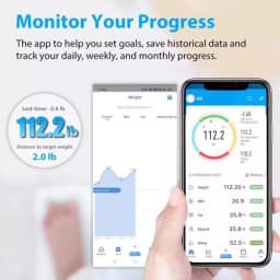 Thumbnail Cân điện tử thông minh Russell Taylors Bluetooth BWS-10 đo chỉ số sức khỏe thông minh 2