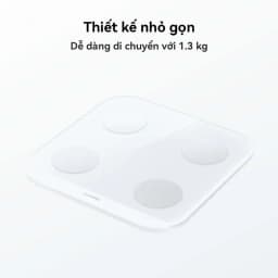 Thumbnail Cân điện tử HUAWEI Scale 3 Bluetooth®Edition | Báo cáo 10 chỉ số cơ thể | HUAWEI TruFitᵀᴹ | Kết nối Bluetooth 3