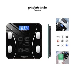 Thumbnail Cân Điện Tử Padabanic Kết Nối Bluetooth Đo Chỉ Số Cơ Thể Màn Hình LCD Hiển Thị Số Đo 1