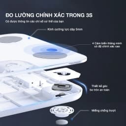 Thumbnail Cân Điện Tử Thông Minh PICOOC Mini Lite_bản Quốc Tế_APP TIẾNG VIỆT_Đo 13 chỉ số cơ thể_BH 12 tháng 3