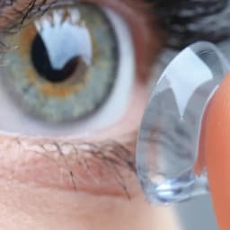 Thumbnail {Cận Lệch độ}- Lens Hàn trong suốt Sky Contact lens ( Giá 1 Chiếc)- Lens 12 tháng 4
