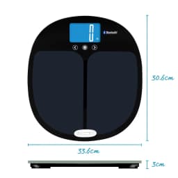 Thumbnail Cân phân tích chỉ số cơ thể thông minh kết nối bluetooth Salter 9192BK3R 3