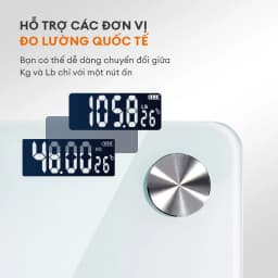 Thumbnail Cân sức khỏe điện tử thông minh Gaabor GWS-M02A phân tích chỉ số cơ thể có app đo cân nặng y tế 4