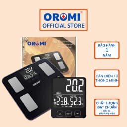 Thumbnail Cân sức khỏe điện tử thông minh đo chỉ số cơ thể OROMI EF881 1
