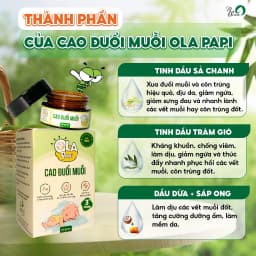 Thumbnail Cao đuỗi muỗi Mệ Đoan cho trẻ nhỏ, trẻ sơ sinh 20g 3